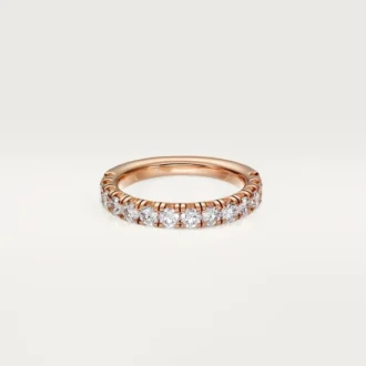 Etincelle De Cartier gifteringsbånd – rosa gull, diamanter – Cartier