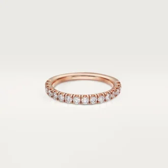 Etincelle De Cartier gifteringsbånd – rosa gull, diamanter – Cartier