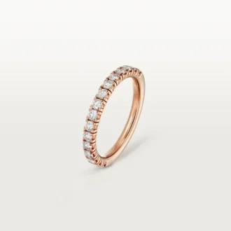 Etincelle De Cartier gifteringsbånd – rosa gull, diamanter – Cartier