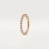 Etincelle De Cartier gifteringsbånd – rosa gull, diamanter – Cartier