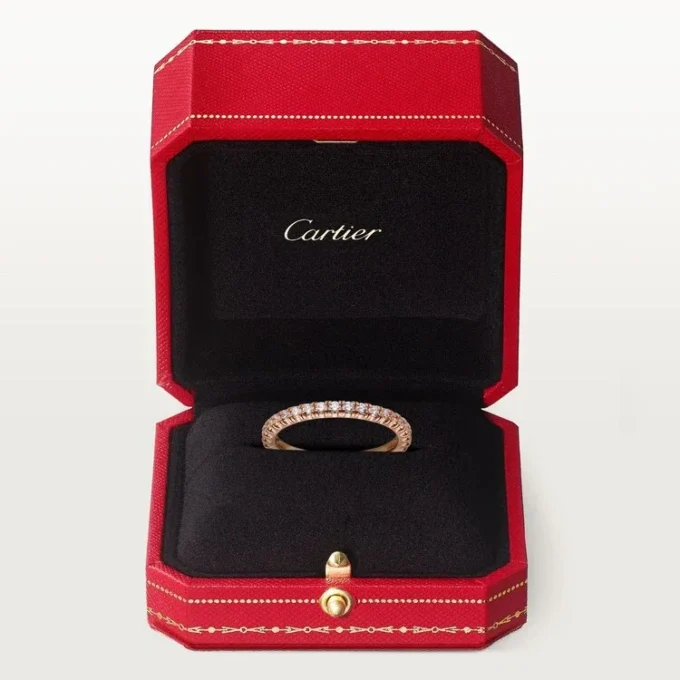 Etincelle De Cartier gifteringsbånd – rosa gull, diamanter – Cartier