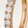 Etincelle De Cartier gifteringsbånd – rosa gull, diamanter – Cartier
