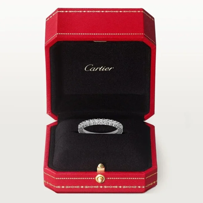 Etincelle De Cartier gifteringssett – platina, diamanter – Cartier