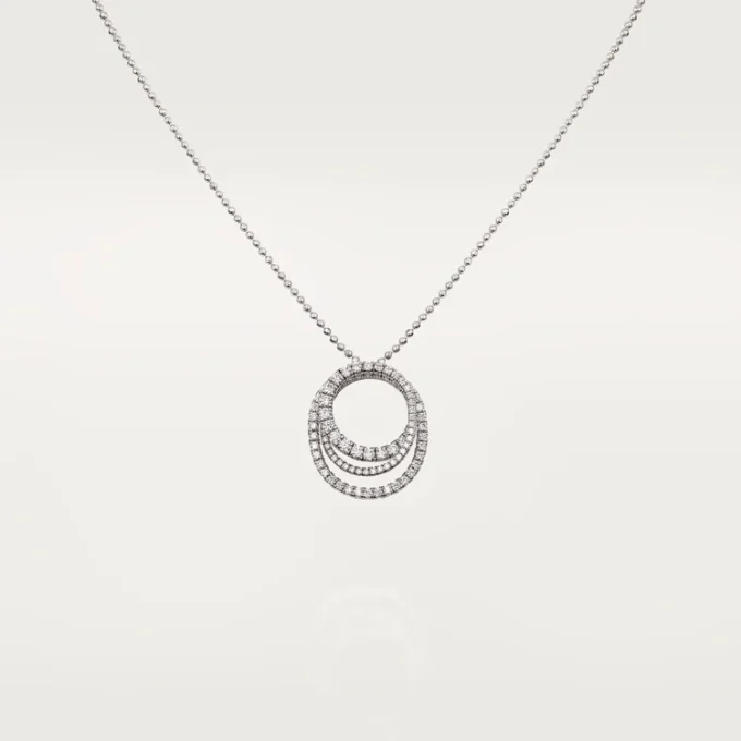 Etincelle De Cartier-halskjede – hvitt gull, diamanter – Cartier