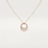 Etincelle De Cartier halskjede – Rosagull, diamanter – Cartier