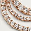 Etincelle De Cartier halskjede – Rosagull, diamanter – Cartier