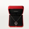 Etincelle De Cartier halskjede – Rosagull, diamanter – Cartier