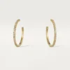 Etincelle De Cartier øreringer – gult gull, diamanter – Cartier