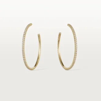 Etincelle De Cartier øreringer – gult gull, diamanter – Cartier