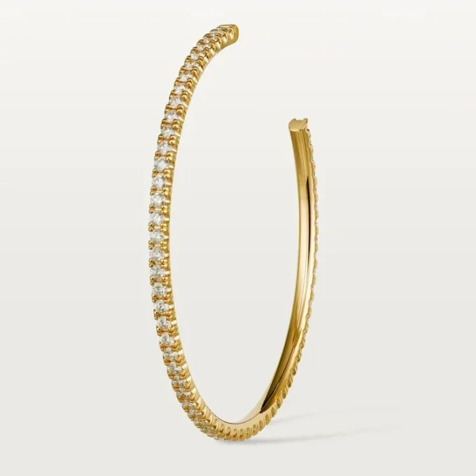Etincelle De Cartier øreringer – gult gull, diamanter – Cartier