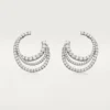Etincelle De Cartier øreringer – hvitt gull, diamanter – Cartier