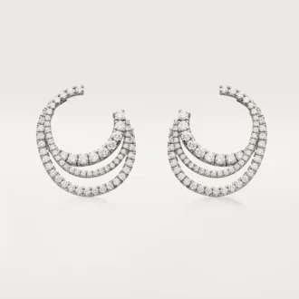 Etincelle De Cartier øreringer – hvitt gull, diamanter – Cartier