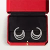 Etincelle De Cartier øreringer – hvitt gull, diamanter – Cartier