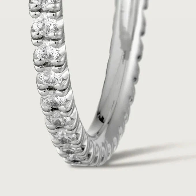 Etincelle De Cartier øreringer, mellomstor modell – hvitt gull, diamanter – Cartier