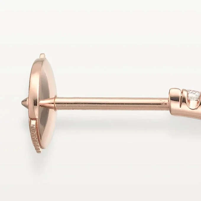 Etincelle De Cartier øreringer – rosa gull, diamanter – Cartier