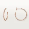 Etincelle De Cartier øreringer – rosa gull, diamanter – Cartier
