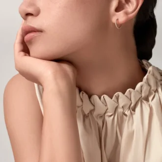 Etincelle De Cartier øreringer – Rosagull, diamanter – Cartier