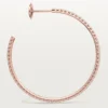 Etincelle De Cartier øreringer – Rosagull, diamanter – Cartier