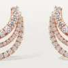 Etincelle De Cartier øreringer – Rosagull, diamanter – Cartier