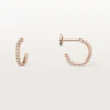 Etincelle De Cartier øreringer – Rosagull, diamanter – Cartier