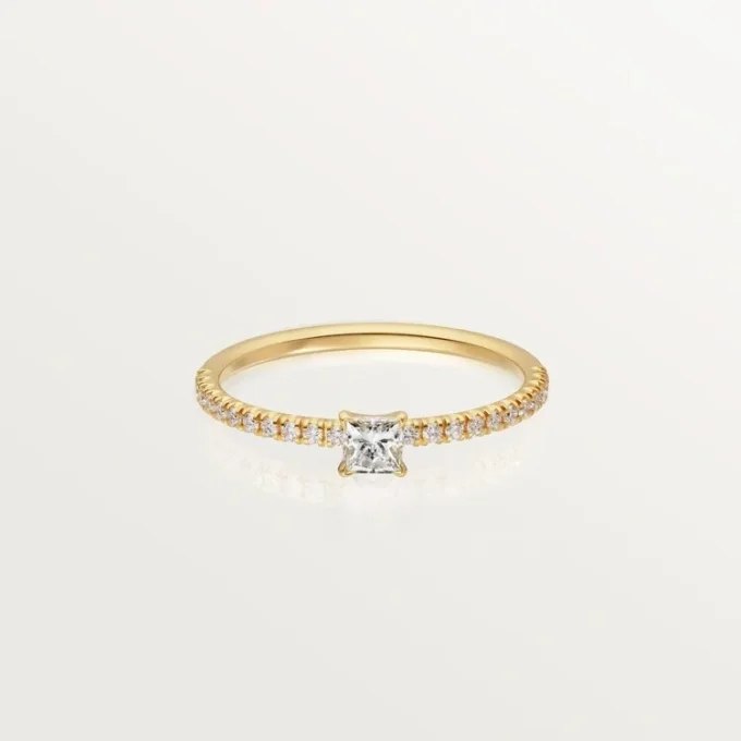 Etincelle De Cartier-ring – gult gull, diamanter – Cartier