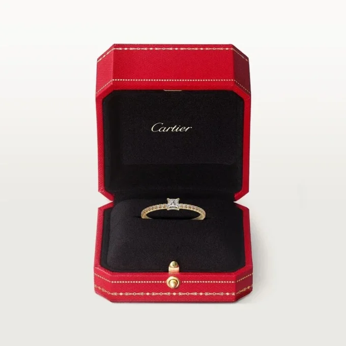 Etincelle De Cartier-ring – gult gull, diamanter – Cartier