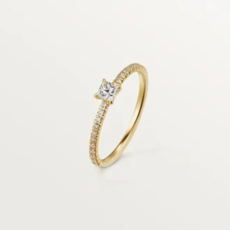 Etincelle De Cartier-ring – gult gull, diamanter – Cartier