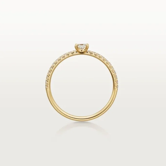 Etincelle De Cartier-ring – gult gull, diamanter – Cartier