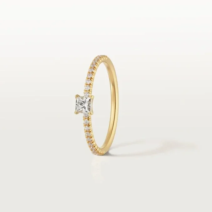 Etincelle De Cartier-ring – gult gull, diamanter – Cartier
