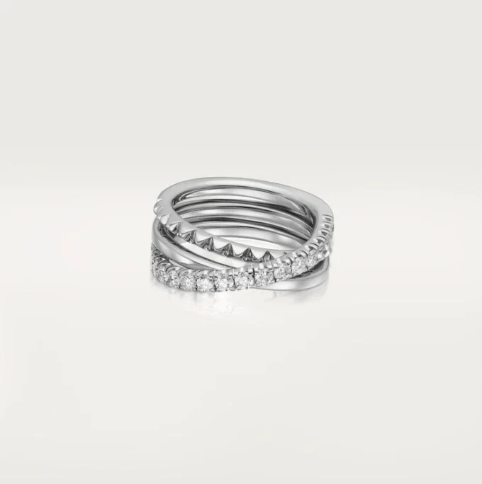 Etincelle De Cartier-ring – hvitt gull, diamanter – Cartier