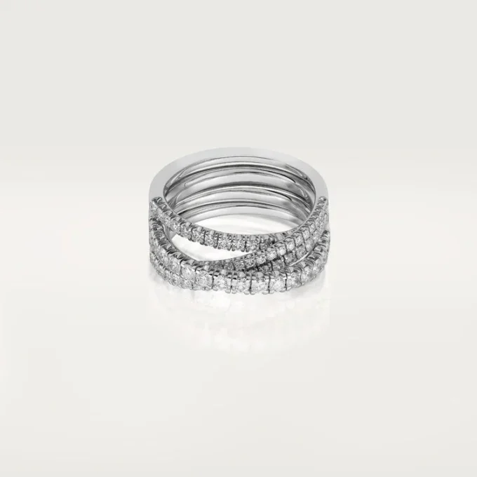Etincelle De Cartier-ring – hvitt gull, diamanter – Cartier
