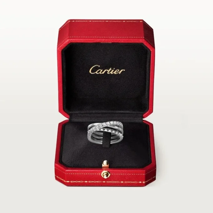 Etincelle De Cartier-ring – hvitt gull, diamanter – Cartier