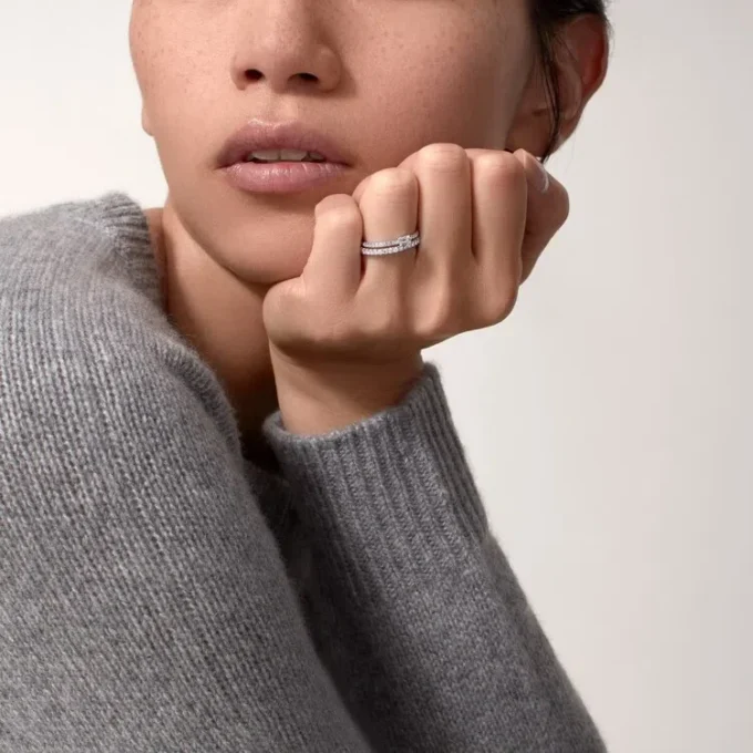 Etincelle De Cartier-ring – hvitt gull, diamanter – Cartier