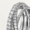 Etincelle De Cartier-ring – hvitt gull, diamanter – Cartier