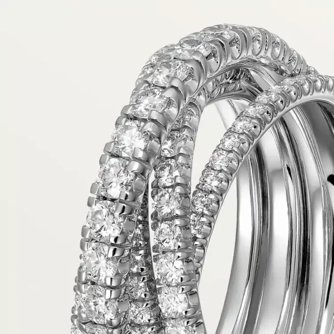 Etincelle De Cartier-ring – hvitt gull, diamanter – Cartier