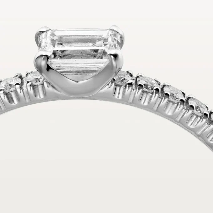 Etincelle De Cartier-ring – hvitt gull, diamanter – Cartier