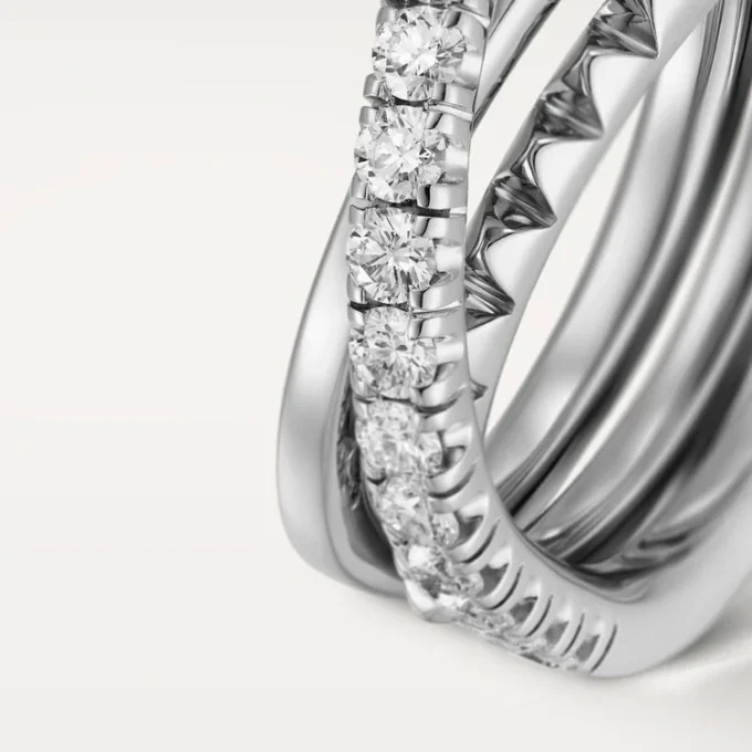 Etincelle De Cartier-ring – hvitt gull, diamanter – Cartier