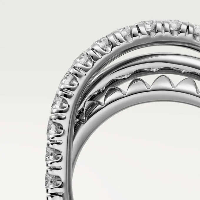 Etincelle De Cartier-ring – hvitt gull, diamanter – Cartier