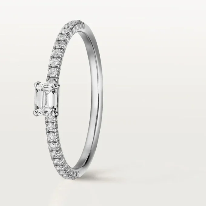 Etincelle De Cartier-ring – hvitt gull, diamanter – Cartier