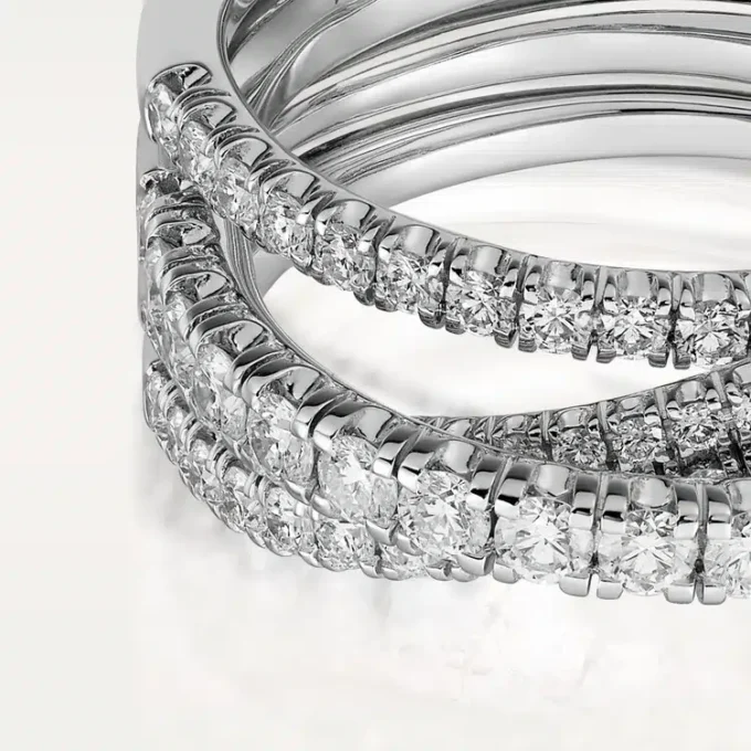 Etincelle De Cartier-ring – hvitt gull, diamanter – Cartier