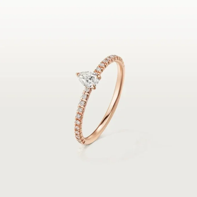 Etincelle De Cartier-ring – rosa gull, diamanter – Cartier