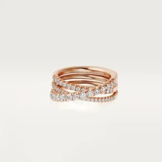 Etincelle De Cartier-ring – rosa gull, diamanter – Cartier