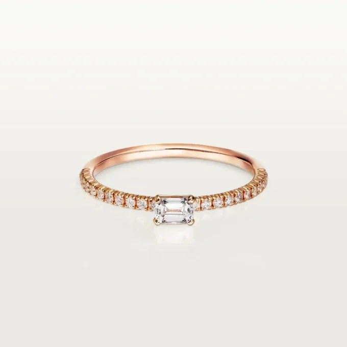 Etincelle De Cartier-ring – rosa gull, diamanter – Cartier