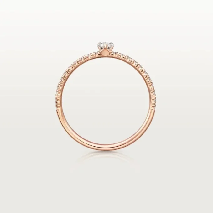 Etincelle De Cartier-ring – rosa gull, diamanter – Cartier