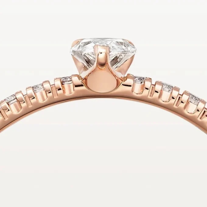 Etincelle De Cartier-ring – rosa gull, diamanter – Cartier