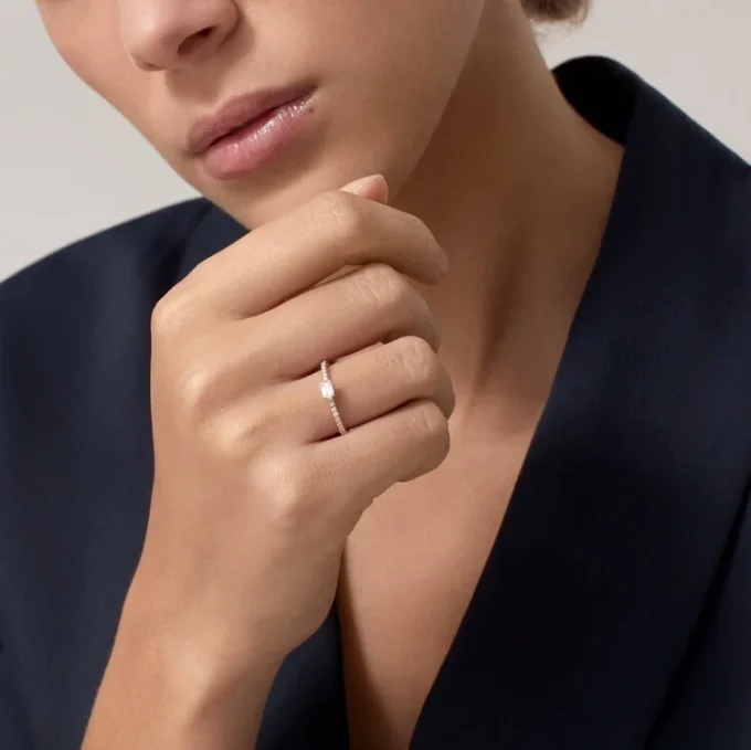 Etincelle De Cartier-ring – rosa gull, diamanter – Cartier