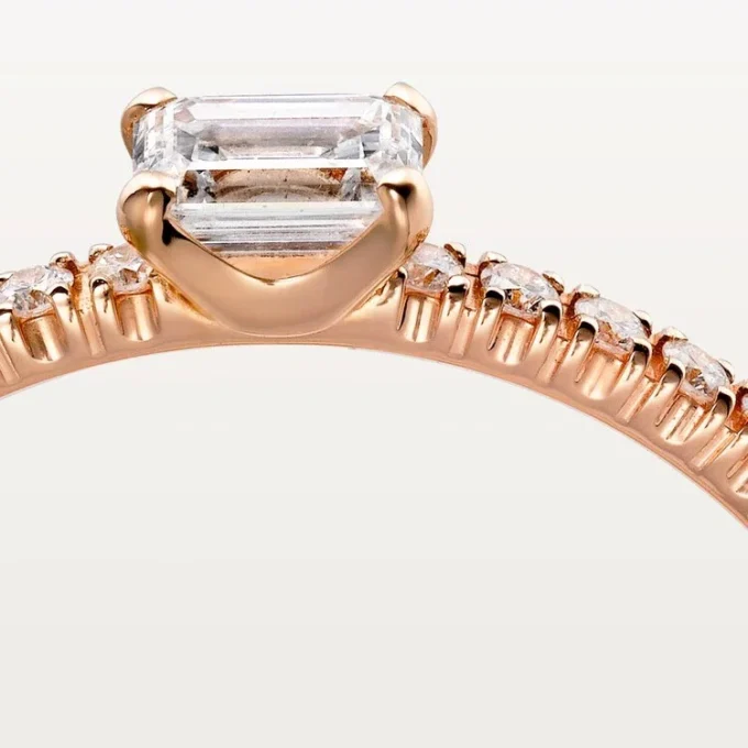Etincelle De Cartier-ring – rosa gull, diamanter – Cartier
