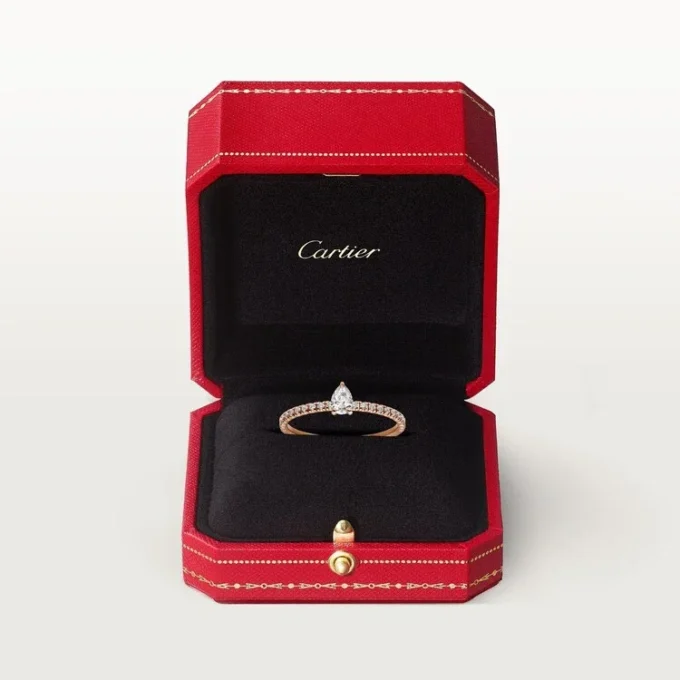 Etincelle De Cartier-ring – rosa gull, diamanter – Cartier