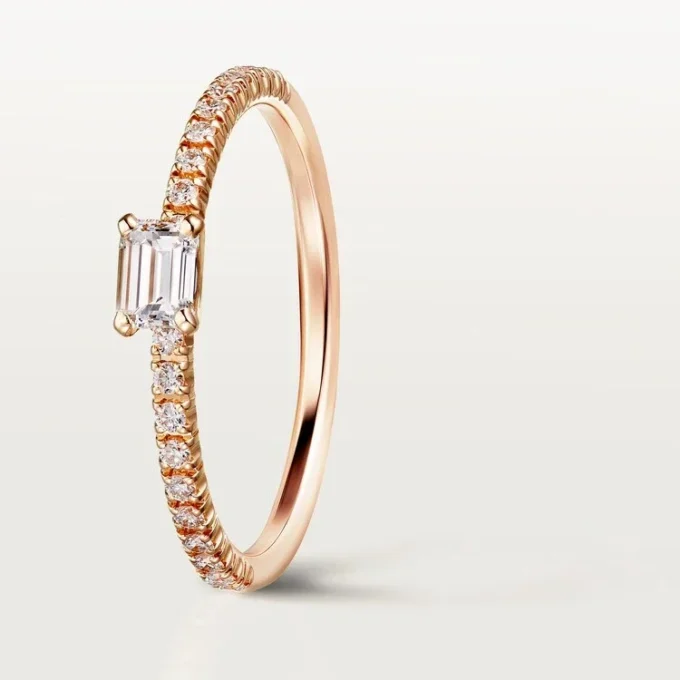 Etincelle De Cartier-ring – rosa gull, diamanter – Cartier