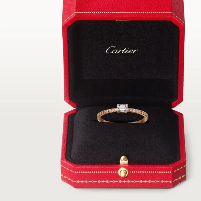 Etincelle De Cartier-ring – rosa gull, diamanter – Cartier